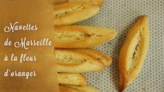 Recette des fameuses Navettes de Marseille English Subtitles [upl. by Akihsan]