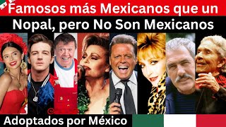 Famosos Mas Mexicanos que Un Nopal pero No son Mexicanos [upl. by Cerelia]