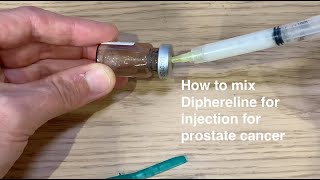 How to mix a Diphereline injection [upl. by Eniron848]