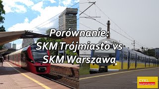 Porównanie SKM Trójmiasto vs SKM Warszawa [upl. by Quartet]