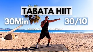 TABATA 30Min Full Body HIIT WORKOUT  Tabata 3010  Interval Training [upl. by Assehc]