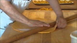 A Professional PastaMaker Rolling out the Dough [upl. by Nappie]