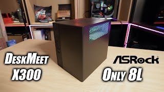 Asrock Desk Meet X300 First Look An Awesome Super Tiny DIY Gaming PC [upl. by Kingsbury457]