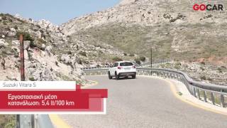 Suzuki Vitara S 14 Turbo 4x4  GOCAR Test drive  gocargr [upl. by Suckram510]