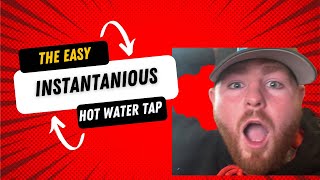 How To install The Easiest Instantaneous Boiling Hot Water Tap [upl. by Heidy94]