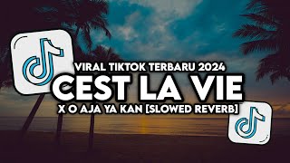 DJ CEST LA VIE X O AJA YA KAN VIRAL TIKTOK TERBARU 2024 SLOWED REVERB [upl. by Trace610]