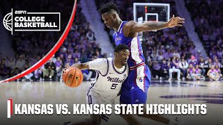 🚨 SUNFLOWER SHOWDOWN UPSET 🚨 Kansas vs Kansas State  Full Game Highlights [upl. by Erena]