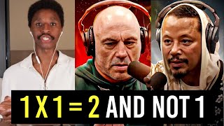 The Internet react to Joe Rogan and Terrence Howard iyambo joerogan PodcastCringe [upl. by Eenerb]