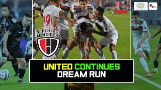 NorthEast United secures lastminute victory over Mohamadan Sporting in thrilling 10 clash [upl. by Aidroc]