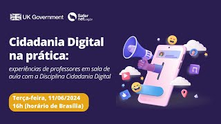 Cidadania digital na prática experiências de professores em sala de aula [upl. by Eerehs]