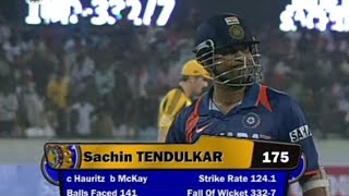 Sachin Tendulkars terrific knock against Australia 2009 sachintendulkar 🏏🏏🏏 [upl. by Emmet]