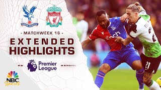 Crystal Palace v Liverpool  PREMIER LEAGUE HIGHLIGHTS  1292023  NBC Sports [upl. by Aliuqehs747]