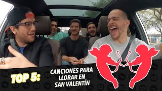 ¡TOP 5 CANCIONES PARA LLORAR EN SAN VALENTÍN 😂 Bagre Tv [upl. by Leay]