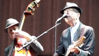 Leonard Cohen  The Partisan Live in Madrid 2012 [upl. by Killian]