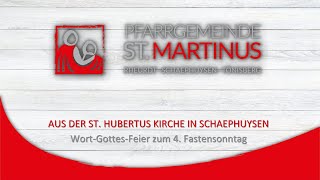 WortGottesFeier zum 4 Fastensonntag  10032024 [upl. by Tati]