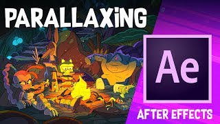 Parallaxing a Background in Adobe After Effects [upl. by Hteik]