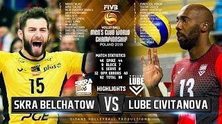 Lube Civitanova vs Skra Belchatow  Highlights  FIVB Club World Championship 2018 [upl. by Urbannal]