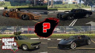 GTA V  TOP 5 MOST RARE CAR LOCATIONS IN STORY MODE 2024 [upl. by Corel]