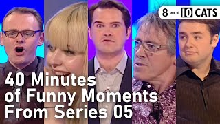 40 Minutes of Funny Moments From Series 5  8 Out of 10 Cats [upl. by Tarton]