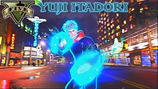 GTA 5  Yuji Itadori vs Cursed Spirits  Divergent Fist [upl. by Carlyn]