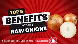 Build a Better Tomorrow  Benefits of Healthy Eating  Raw Onion [upl. by Aytida656]