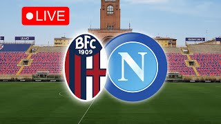 BolognaNapoli  in DIRETTA dal Renato DallAra con i tifosi del Napoli 🔴 LIVE REACTION [upl. by Yahs]