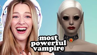 Ruining Everyones Lives As A Vampire In The Sims 4 [upl. by Dor22]