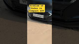 Sedan vs Suv Ground Clearness shorts youtubeshorts [upl. by Annayehc]