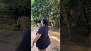 Persi dentro ANGKOR WAT in CAMBOGIA shorts [upl. by Ancelin]