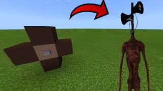 How To Spawn Siren Head In Minecraft [upl. by Odab]