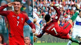 Cristiano Ronaldo ★ First bicycle kick [upl. by Zink]