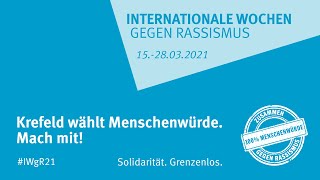 Internationale Wochen gegen Rassismus [upl. by Sublett]