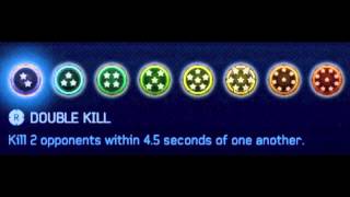 Halo 4 All Multikill Medal Sounds  Killionaire Killpocalypse Killtastrophe Killimanjaro [upl. by Oderf86]