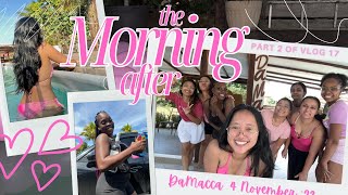 Hi Part 2 of Vlog 17 a quiet morning after Pink Party 💕👙 at DaMacca [upl. by Junji]