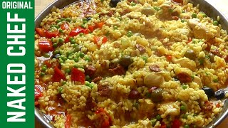 Easy SPANISH PAELLA recipe  How to cook recipe [upl. by Asseneg]