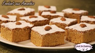 Recette de Gâteau Fondant aux Amandes [upl. by Nerissa]