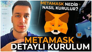 METAMASK Nedir Metamask Nasıl Kurulur 🦊Cüzdan Oluşturma  METAMASK Hakkında Her Şey⚡️ 2024 Güncel [upl. by Eniamirt]