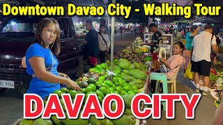 DAVAO CITY PHILIPPINES  Virtual Walking Tour  Exploring the LARGEST CITY in MINDANAO [upl. by Enilorak950]