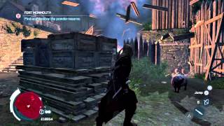 Assassins Creed III  Storming a Fort in Monmouth Frontier [upl. by Elish515]