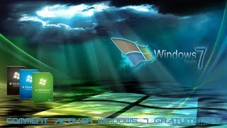 Comment activer Windows 7 à vie [upl. by Ainehta]