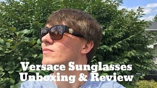 Versace Sunglasses Unboxing amp Review [upl. by Naman]