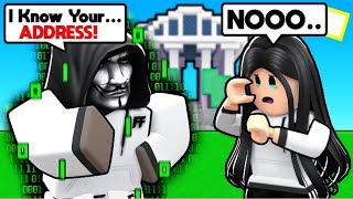 I TROLLED My GIRLFRIEND As A HACKER And She Got SCARED Roblox Bedwars [upl. by Eilagam]