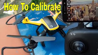 How To Calibrate The Sky Tracker GPS Video Drone [upl. by Ettezzus786]