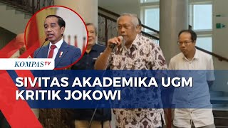 Sivitas Akademika UGM Kritik Jokowi Melalui Petisi Bulaksumur [upl. by Pepin]