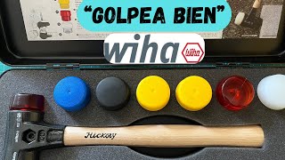 Martillo🔨 GOMAS INTERCAMBIABLES🔄WIHA  Review completa [upl. by Boles]