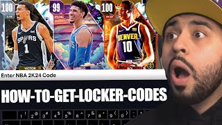 2K is Giving Us New Locker Codes for a Guaranteed Free 100 Overall or Dark Matter NBA 2K24 MyTeam [upl. by Adnot]