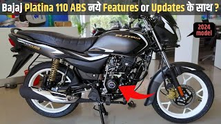 2024 New Platina 110 ABS E20 Full Review  Price New features amp update [upl. by Aivan]