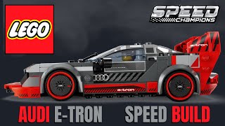 I Built the FASTEST LEGO Speed Champions Audi S1 etron Race Car 76921 [upl. by Odelinda]