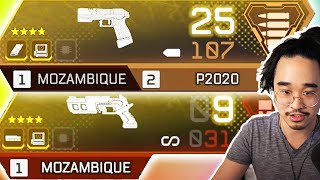 the NEW MEGABUFFED P2020 and MOZAMBIQUE Apex Legends [upl. by Burwell322]