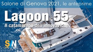 Lagoon 55 catamarano Lagoon Uno dei più grandi multiscafi del cantiere francese [upl. by Adohr]